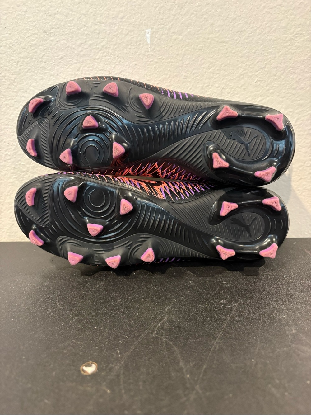PUMA Future Play 8 FG AG Soccer Cleats Kids Youth Size 4Y Fast Shipping Pink - Picture 8 of 11
